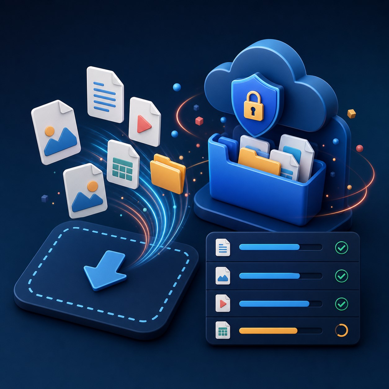 cloud file uploads