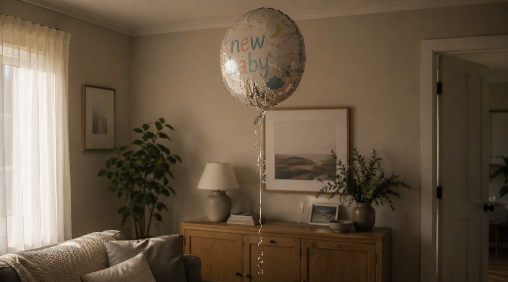 new baby balloon