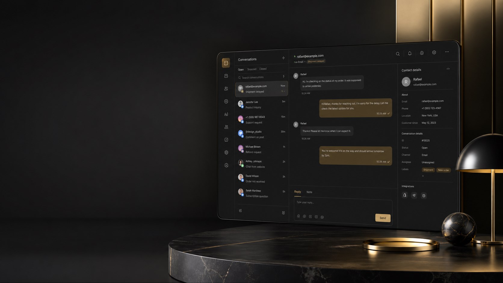 conversation inbox module hero