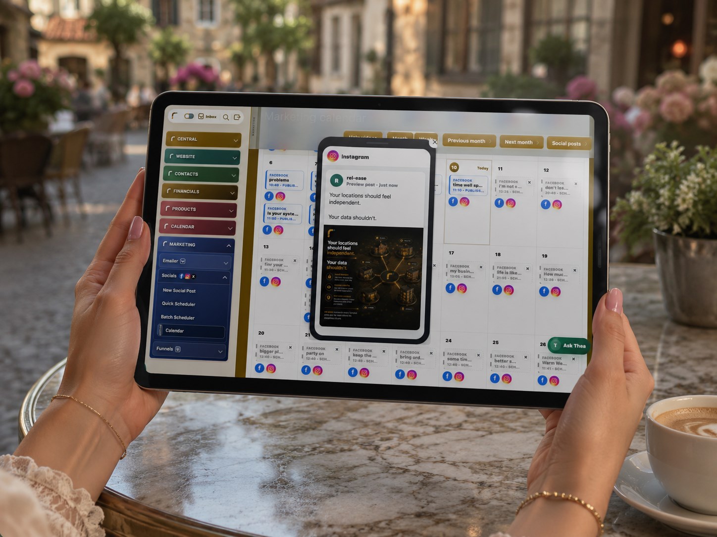 social calendar